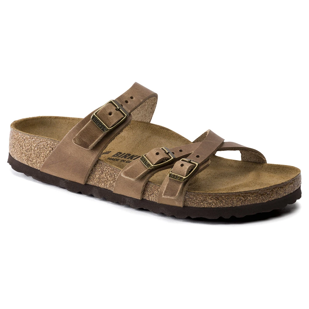Birkenstock Franca Soft Footbed Sandal Tobacco Brown Oiled Leather (Women's) 1 Birkenstock Franca Soft Footbed Sandal Tobacco Brown Oiled Leather (Women's)