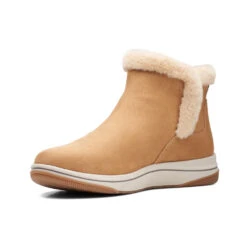 Clarks Breeze Fur Bootie Tan (Women's) 10 Clarks Breeze Fur Bootie Tan (Women's) -Shoes Sales Store Tan 4 62f8ba40 05dc 4f4a 85d4 f7105f8b3a0d