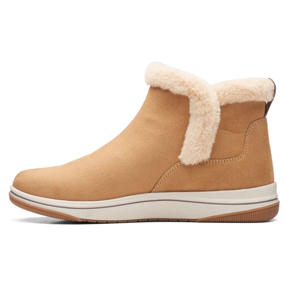 Clarks Breeze Fur Bootie Tan (Women's) 5 Clarks Breeze Fur Bootie Tan (Women's) - Image 5