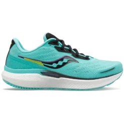 Saucony Triumph 19 Running Shoe Cool Mine/Acid (Women's)