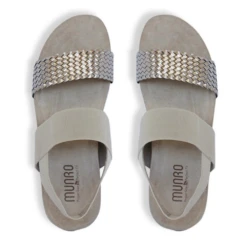 Munro Pisces Gunmetal Sandal (Women's) 8 Munro Pisces Gunmetal Sandal (Women's) -Shoes Sales Store Untitleddesign 1