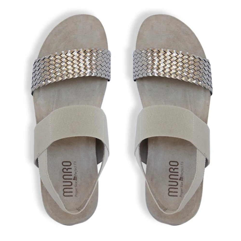 Munro Pisces Gunmetal Sandal (Women's) 4 Munro Pisces Gunmetal Sandal (Women's) - Image 4