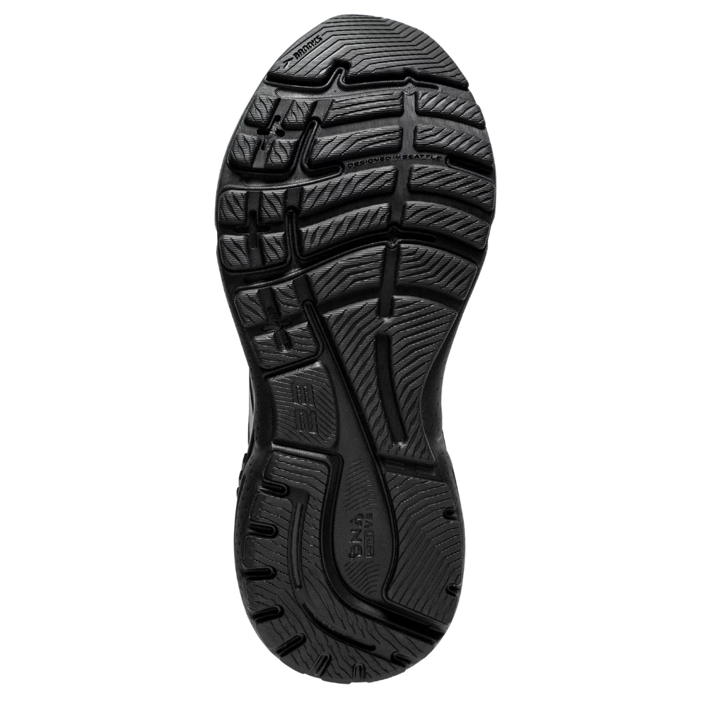Brooks Adrenaline GTS 23 Black/Ebony Running Shoe (Men's) 7 Brooks Adrenaline GTS 23 Black/Ebony Running Shoe (Men's) - Image 7