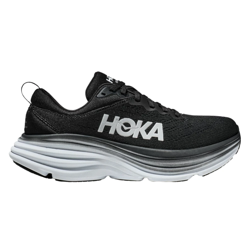 Hoka One One Hoka Bondi 8 Sneaker Black/White (Men's) 1 Hoka One One Hoka Bondi 8 Sneaker Black/White (Men's)