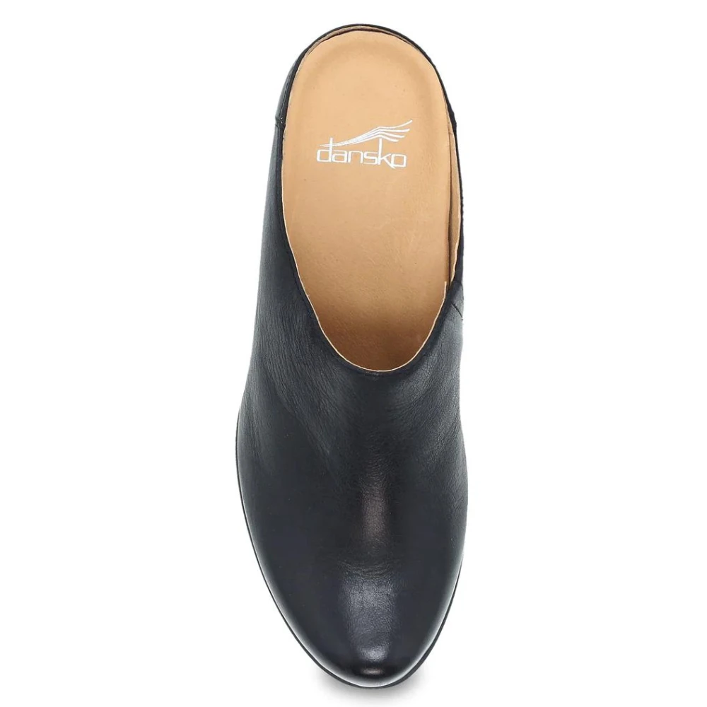Dansko Carrie Black Burnished Nubuck Clogs (Women's) 3 Dansko Carrie Black Burnished Nubuck Clogs (Women's) - Image 3