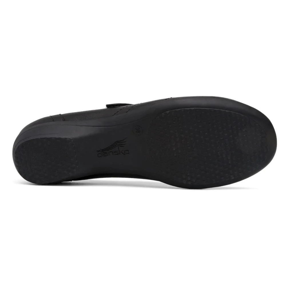 Dansko Franny Wide Black Milled Nappa Leather Slip-On (Women's) 5 Dansko Franny Wide Black Milled Nappa Leather Slip-On (Women's) - Image 5