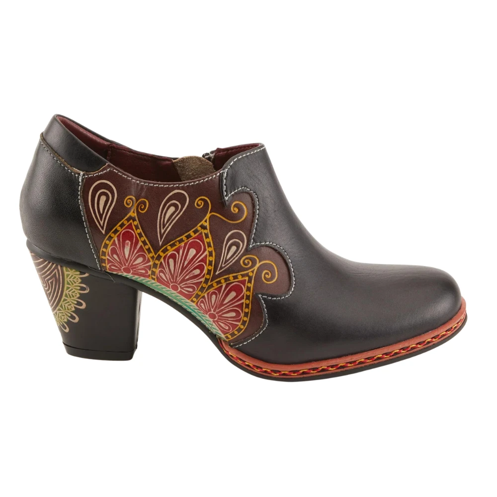 L`Artiste By Spring Step Zami Black Leather Shoes (Women's) 1 L`Artiste By Spring Step Zami Black Leather Shoes (Women's)