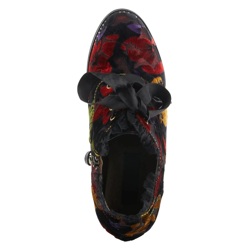 L`Artiste By Spring Step Pritz Bordeaux Multi Leather Shootie (Women's) 3 L`Artiste By Spring Step Pritz Bordeaux Multi Leather Shootie (Women's) - Image 3