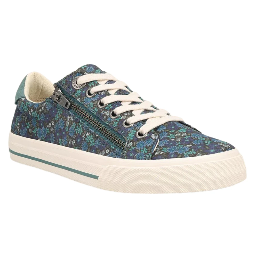 Taos Z Soul Teal Floral Multi Sneaker (Women's) 1 Taos Z Soul Teal Floral Multi Sneaker (Women's)