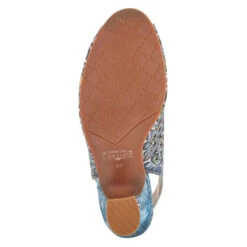 L'Artiste By Spring Step Arautre Slingback Navy Multi Leather (Women's) 7 L'Artiste By Spring Step Arautre Slingback Navy Multi Leather (Women's) -Shoes Sales Store arom 4