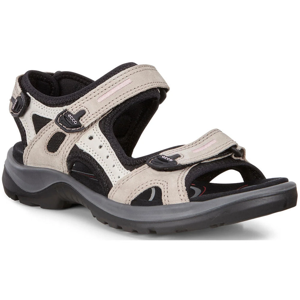 Ecco Yucatan Sandal Atmosphere/Ice Black (Women's) 1 Ecco Yucatan Sandal Atmosphere/Ice Black (Women's)