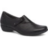 Dansko Franny Slip-On Black Milled Nappa (Women's)
