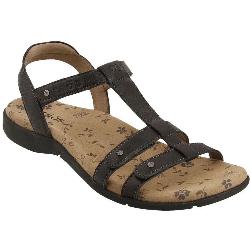 Taos Trophy 2 Sandal Black Leather (Women's) 1 Taos Trophy 2 Sandal Black Leather (Women's)