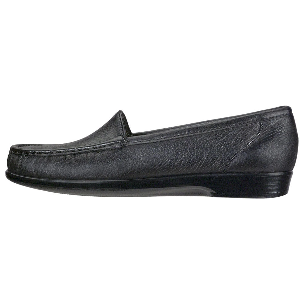 SAS Simplify Loafer Black Leather (Women's) 2 SAS Simplify Loafer Black Leather (Women's) - Image 2