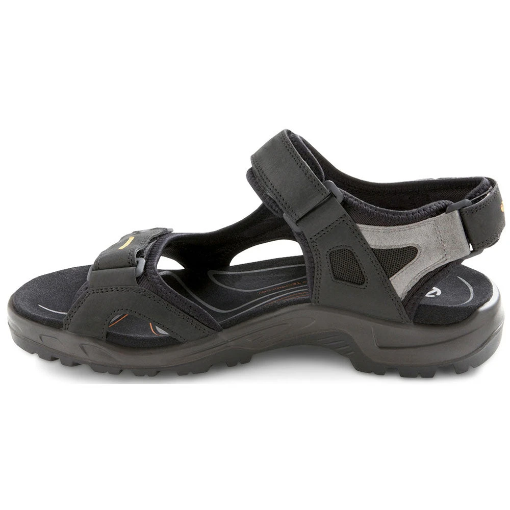 Ecco Yucatan Sandal Black/Mole Leather (Men's) 2 Ecco Yucatan Sandal Black/Mole Leather (Men's) - Image 2