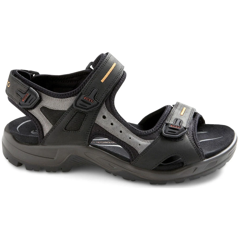 Ecco Yucatan Sandal Black/Mole Leather (Men's) 3 Ecco Yucatan Sandal Black/Mole Leather (Men's) - Image 3