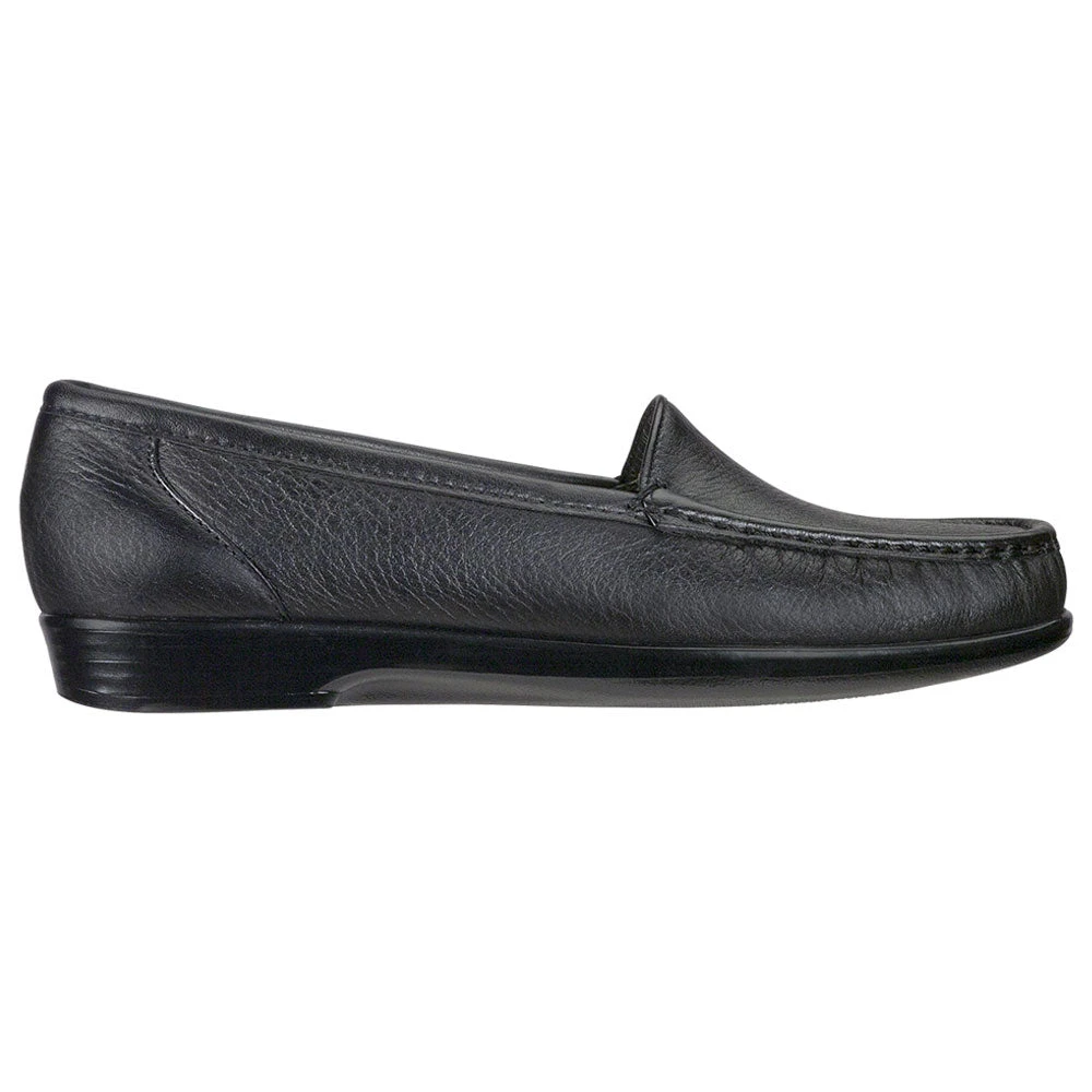 SAS Simplify Loafer Black Leather (Women's) 3 SAS Simplify Loafer Black Leather (Women's) - Image 3