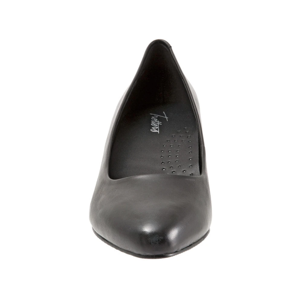 Trotters Kiera Heel Black Leather (Women's) 4 Trotters Kiera Heel Black Leather (Women's) - Image 4