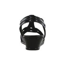 SAS Aurora Sandal Carbon Black Leather (Women's) -Shoes Sales Store black 5 e84aea5d 7f91 4b1b baa5 d63373a4c33d