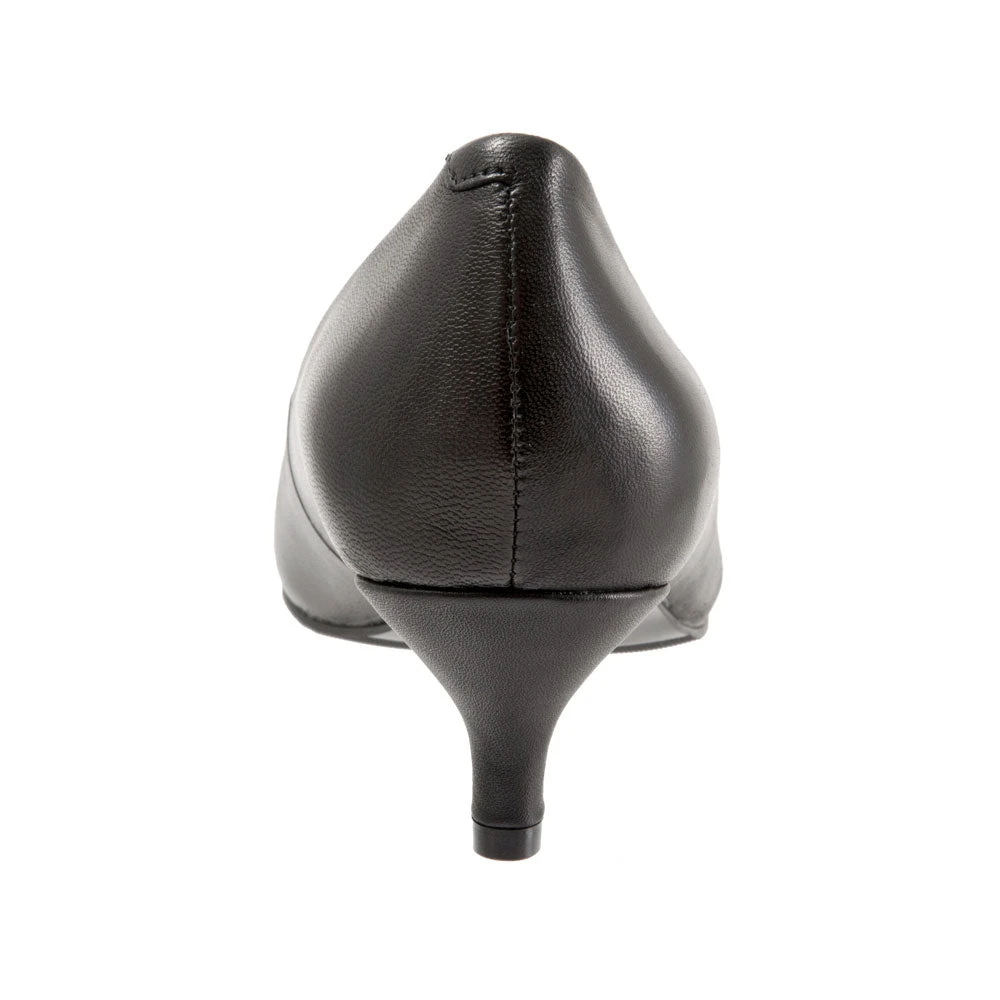Trotters Kiera Heel Black Leather (Women's) 5 Trotters Kiera Heel Black Leather (Women's) - Image 5
