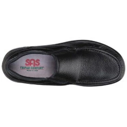 SAS Side Gore Loafer Black Leather (Men's) -Shoes Sales Store black 6 3caa5b63 7a1e 4807 acea ee9d0fd0d885