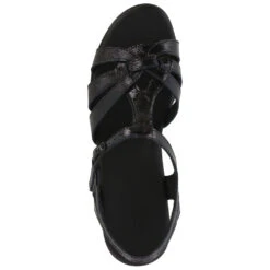 SAS Aurora Sandal Carbon Black Leather (Women's) -Shoes Sales Store black 6 98662b23 5cae 4665 a89e 3340f0a3e7c0