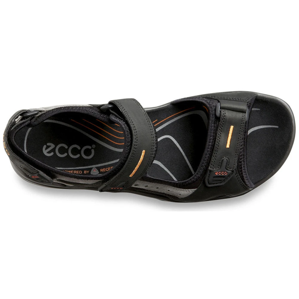 Ecco Yucatan Sandal Black/Mole Leather (Men's) 6 Ecco Yucatan Sandal Black/Mole Leather (Men's) - Image 6