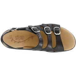 SAS Mystic Sandal Black Leather (Women's) -Shoes Sales Store black 6 cfae62d3 cab6 4908 aa98 efff344ef79a