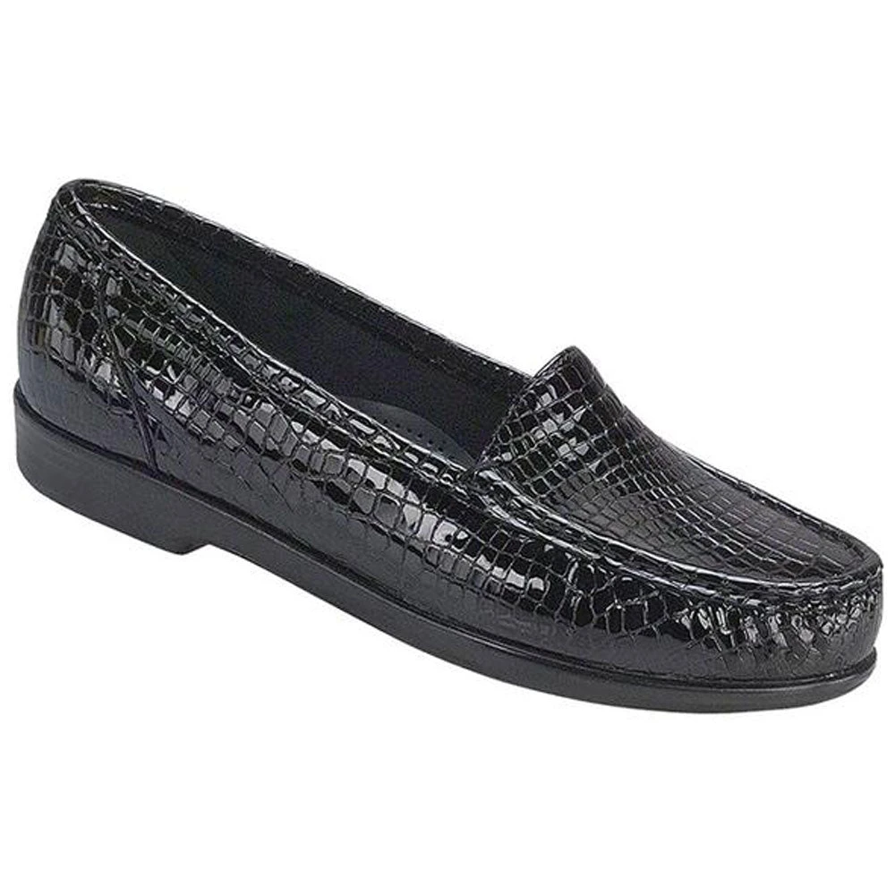 SAS Simplify Loafer Black Croc (Women's) 1 SAS Simplify Loafer Black Croc (Women's)