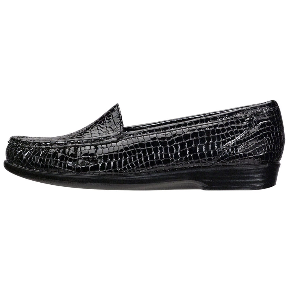 SAS Simplify Loafer Black Croc (Women's) 2 SAS Simplify Loafer Black Croc (Women's) - Image 2