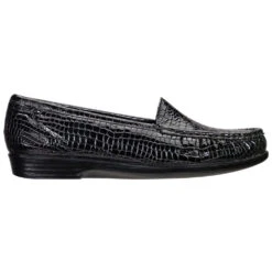 SAS Simplify Loafer Black Croc (Women's) 6 SAS Simplify Loafer Black Croc (Women's) -Shoes Sales Store croc black 3