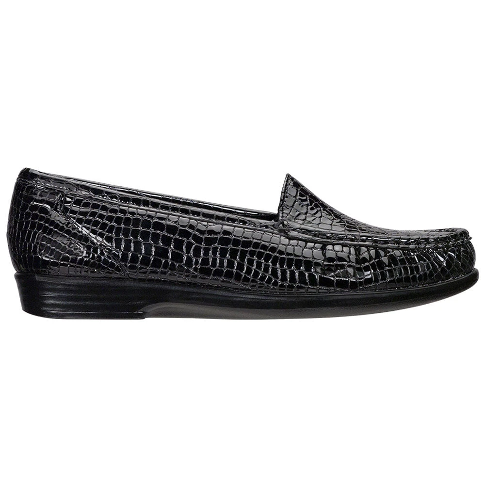 SAS Simplify Loafer Black Croc (Women's) 3 SAS Simplify Loafer Black Croc (Women's) - Image 3