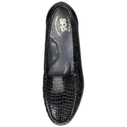 SAS Simplify Loafer Black Croc (Women's) 7 SAS Simplify Loafer Black Croc (Women's) -Shoes Sales Store croc black 4
