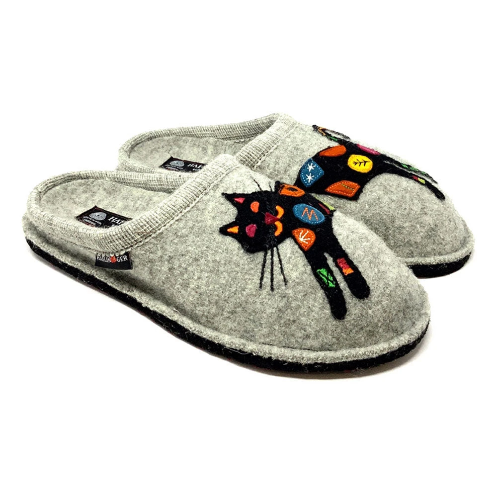 Haflinger Sassy Slipper Silver Grey (Women's) 1 Haflinger Sassy Slipper Silver Grey (Women's)