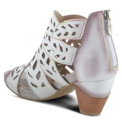 L'Artiste By Spring Step Icon Shootie Off White Leather (Women's) -Shoes Sales Store iconw 6