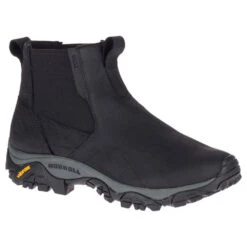 Shoes Sales Store 16 Merrell Moab Adventure Chelsea Boot Black Waterproof Leather (Men's)