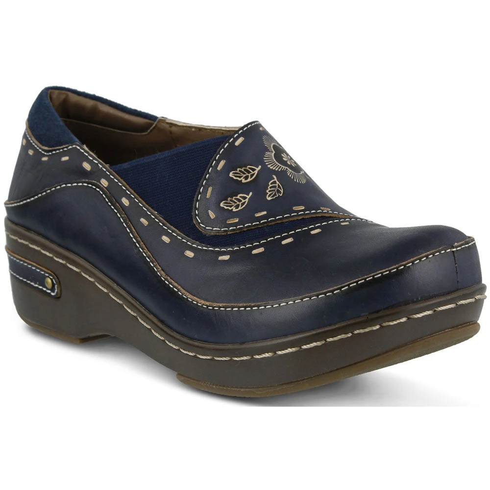 Spring Step Burbank Navy Leather (Women's) 1 Spring Step Burbank Navy Leather (Women's)