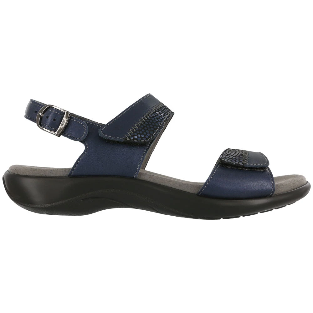 SAS Nudu Sandal Navy Leather (Women's) 2 SAS Nudu Sandal Navy Leather (Women's) - Image 2
