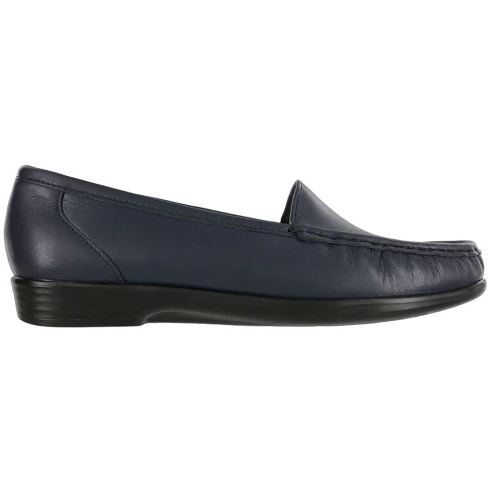 SAS Simplify Loafer Navy Leather (Women's) 2 SAS Simplify Loafer Navy Leather (Women's) - Image 2