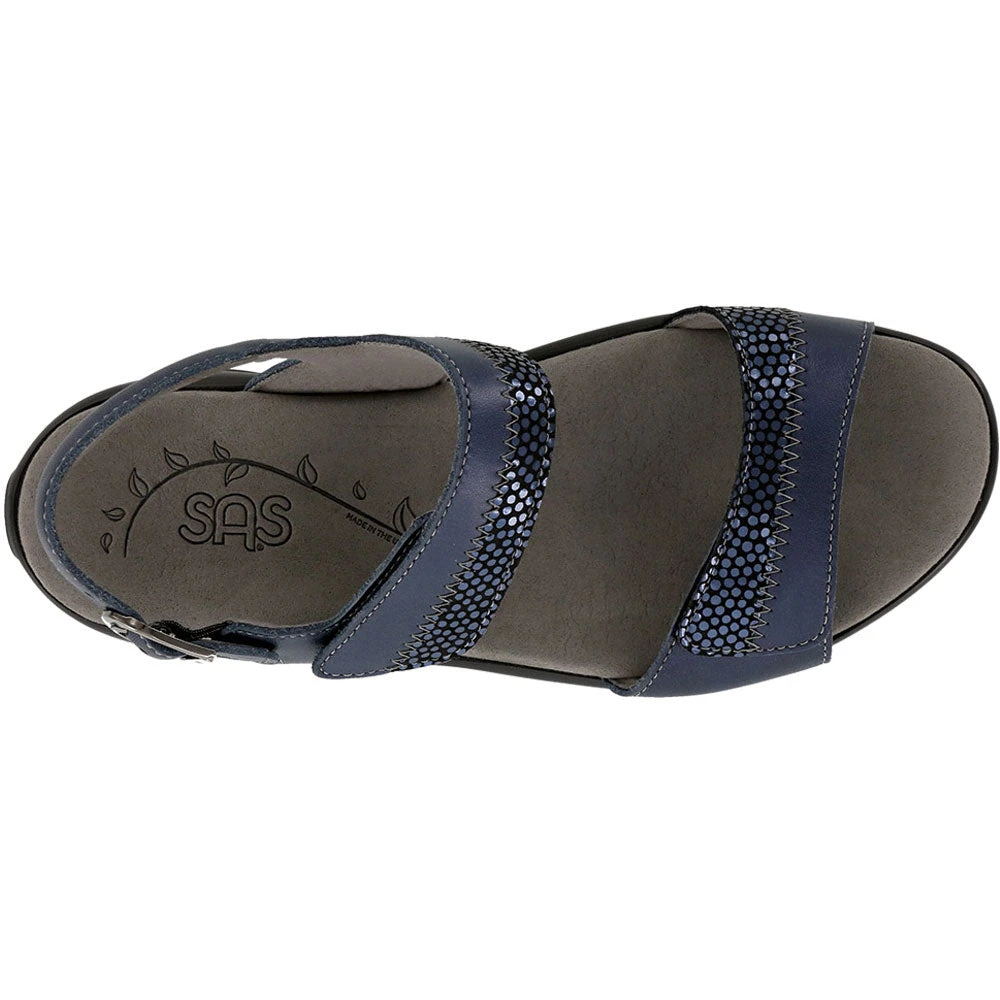 SAS Nudu Sandal Navy Leather (Women's) 3 SAS Nudu Sandal Navy Leather (Women's) - Image 3