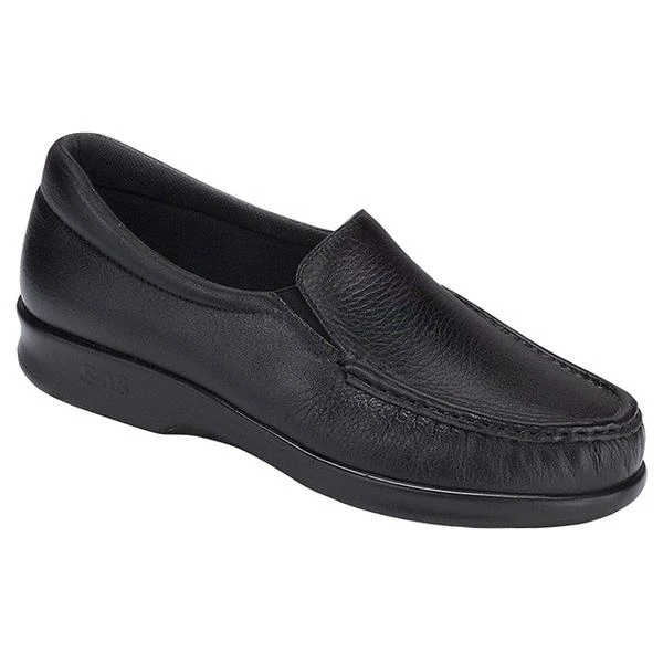 SAS Twin Loafer Black Leather (Women's) 1 SAS Twin Loafer Black Leather (Women's)