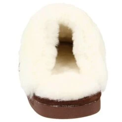 Old Friend Scuff Slipper Dark Brown Sheepskin (Women's) -Shoes Sales Store pic3 e1715a1b 9970 47f6 b7ff c91bc6b630fc