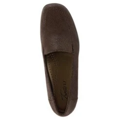 Trotters Jenn Mini Dots Dark Brown Patent Suede Leather (Women's) -Shoes Sales Store pic5 b5090580 6378 4162 966f 2615903510d2