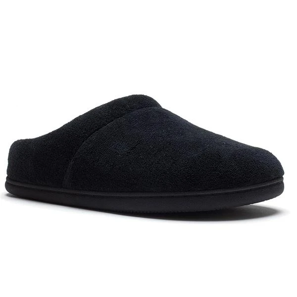 Tempur-Pedic Windsock Slipper Black Terrycloth (Women's) 1 Tempur-Pedic Windsock Slipper Black Terrycloth (Women's)