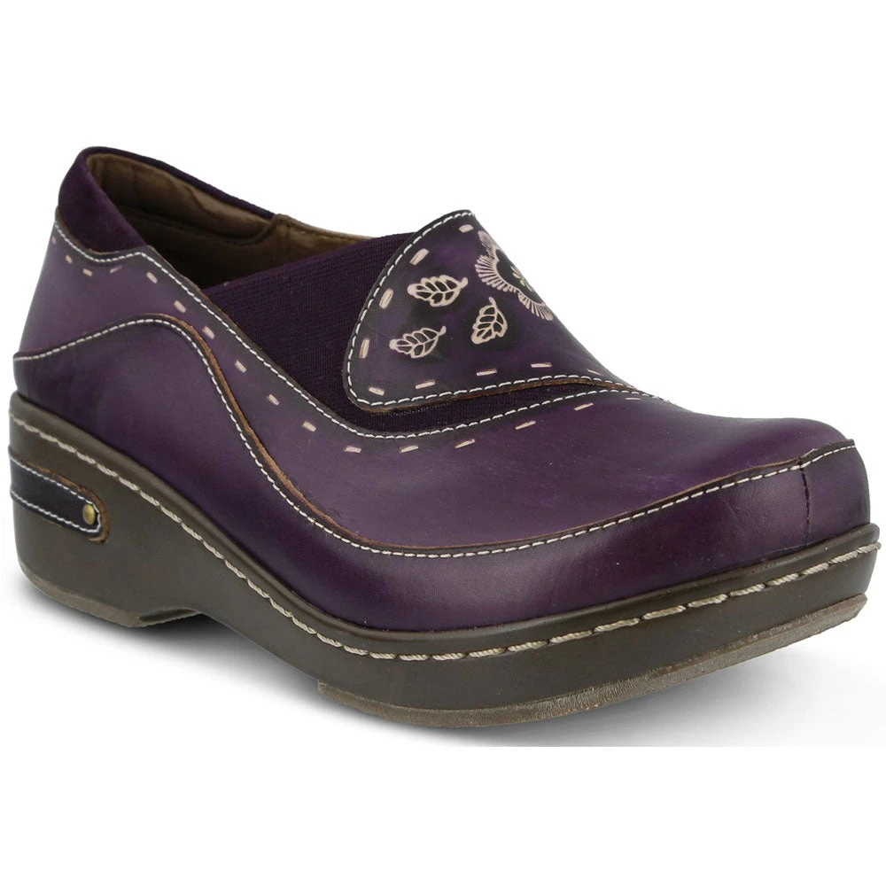 Spring Step Burbank Purple Leather (Women's) 1 Spring Step Burbank Purple Leather (Women's)
