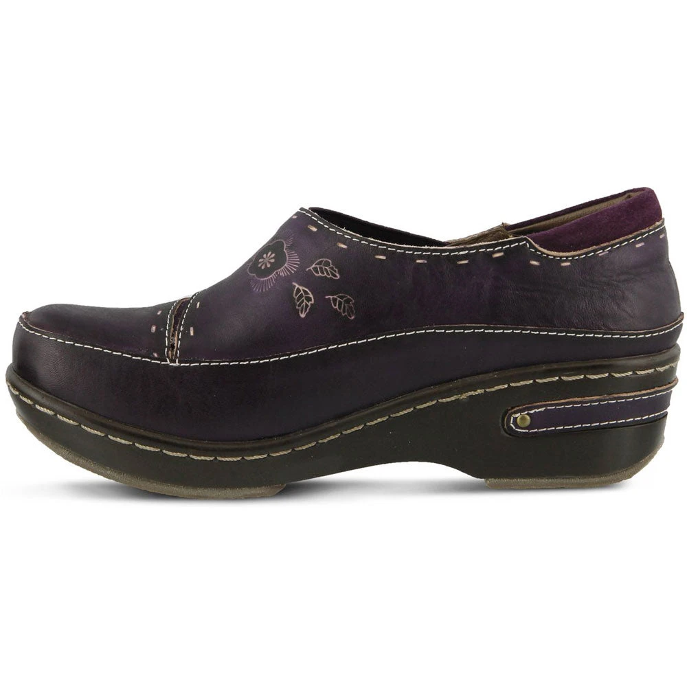 Spring Step Burbank Purple Leather (Women's) 2 Spring Step Burbank Purple Leather (Women's) - Image 2
