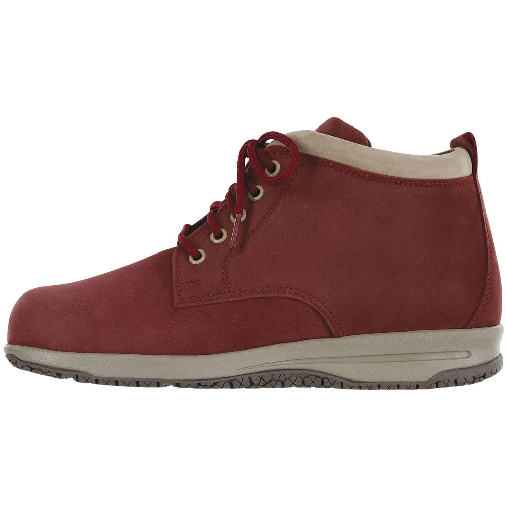 SAS Gretchen Chukka Water-Resistant Boot Red/Taupe Leather (Women's) 2 SAS Gretchen Chukka Water-Resistant Boot Red/Taupe Leather (Women's) - Image 2