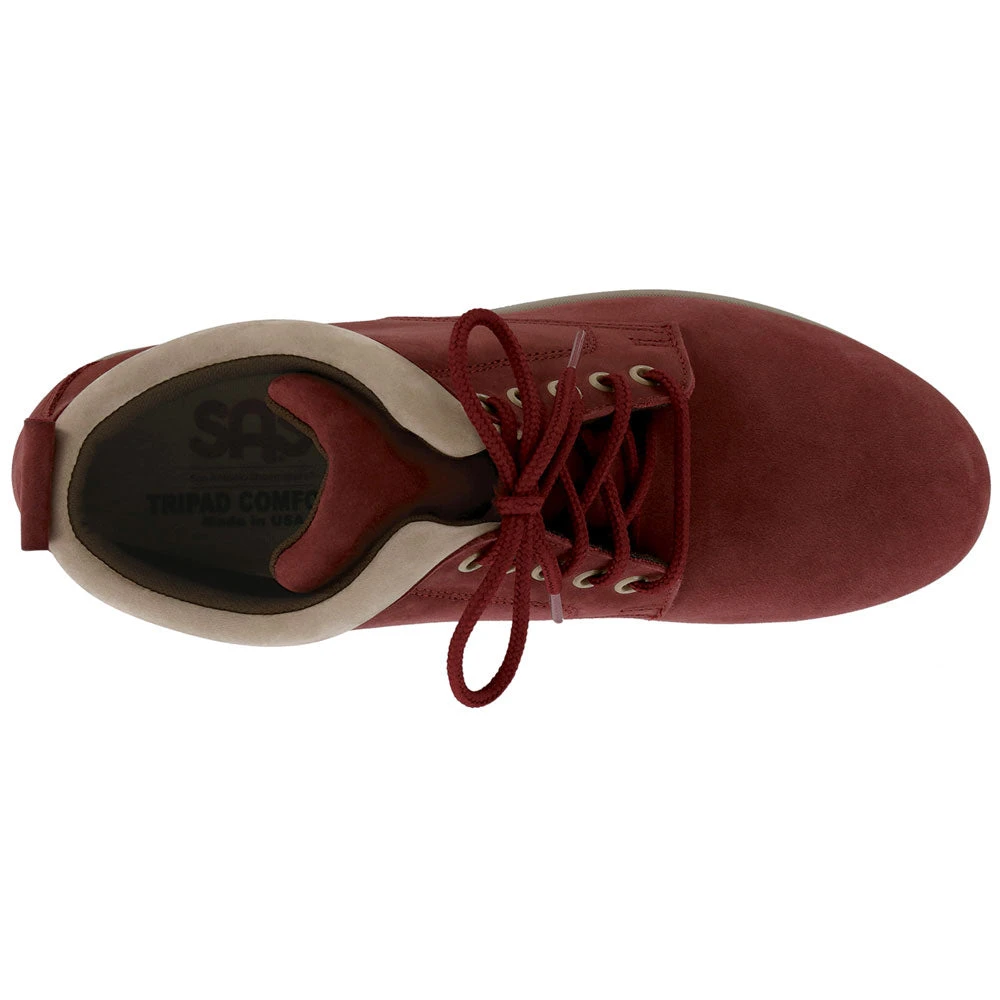 SAS Gretchen Chukka Water-Resistant Boot Red/Taupe Leather (Women's) 5 SAS Gretchen Chukka Water-Resistant Boot Red/Taupe Leather (Women's) - Image 5