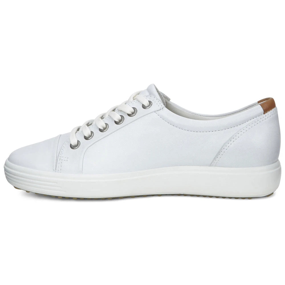 Ecco Soft 7 Sneaker White Leather (Women's) 2 Ecco Soft 7 Sneaker White Leather (Women's) - Image 2