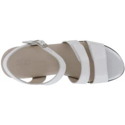 SAS Savanna Sandal White Lizard Leather (Women's) -Shoes Sales Store white 6 50251ca2 2044 4979 9d47 1b5add27277b